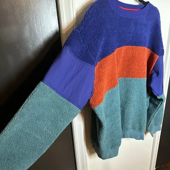 Nike Air Jordan Fleece Color Block Retro Matching Set Sweatshirt Sweatpants XXL - Picture 3 of 16